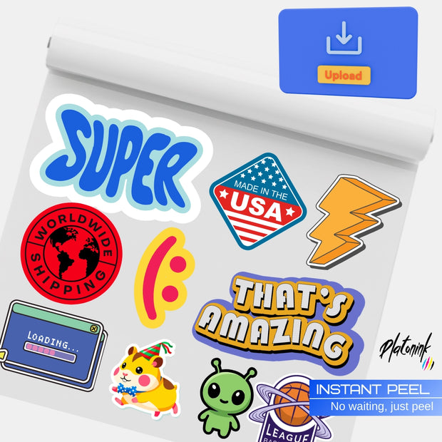 Upload Your UV DTF Sticker Gang Sheet
