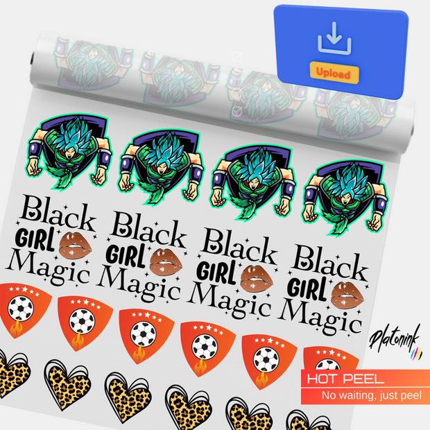 Custom Gang Sheet DTF - Upload