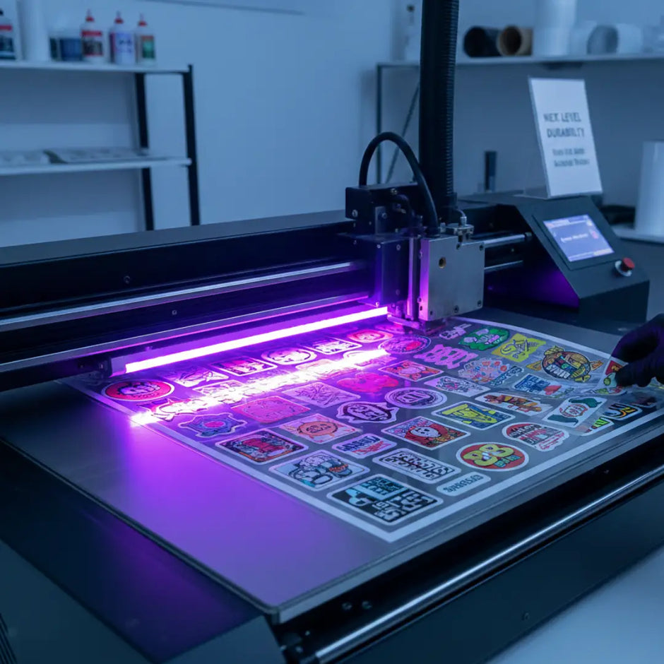 UV DTF Sticker Transfers by Size